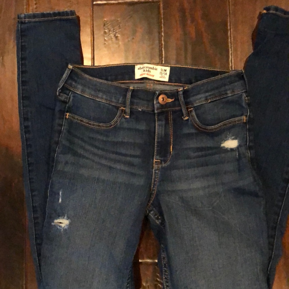 Girls Abercrombie kids size 13/14 slim